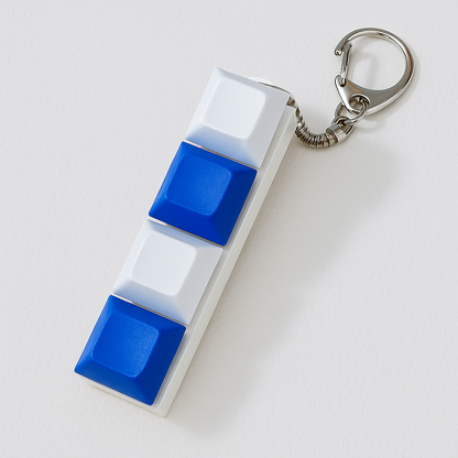 Механическая клавиатура-фиджет с 9 клавишами, изготовленная на заказ.