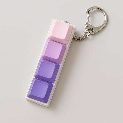 Механическая клавиатура-фиджет с 9 клавишами, изготовленная на заказ.