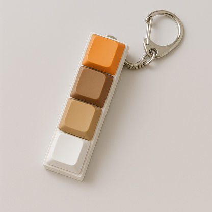 Механическая клавиатура-фиджет с 9 клавишами, изготовленная на заказ.